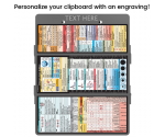 WhiteCoat Clipboard® Trifold - Silver Primary Care Edition